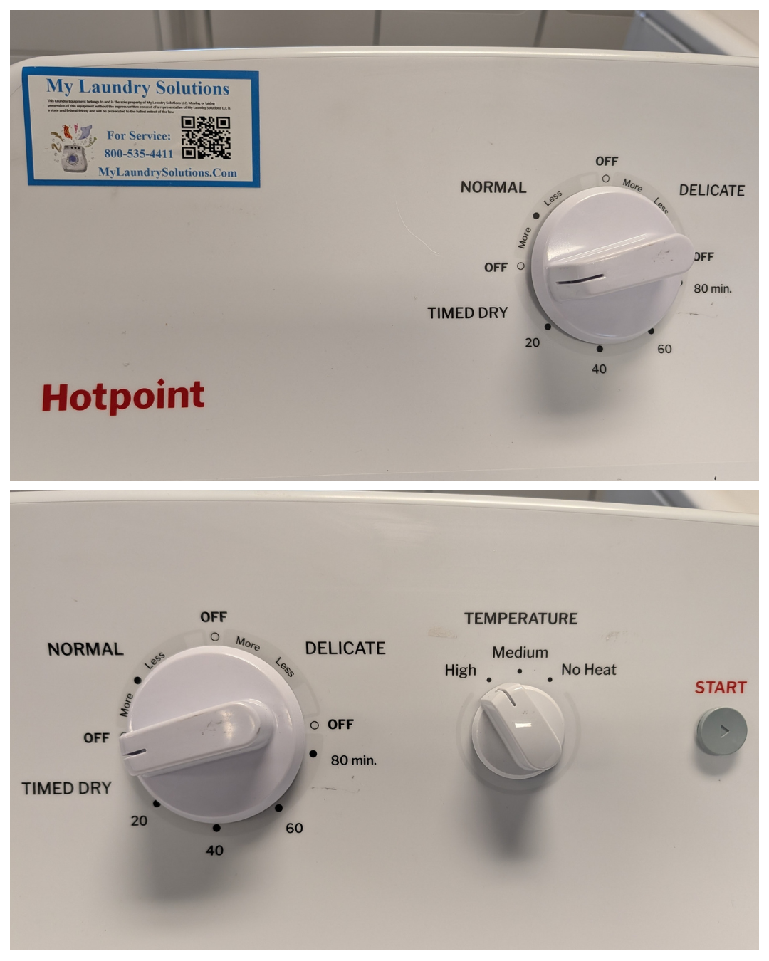 Hotpoint Set HTW265ASW & WWHTX24EASKWS, Refurbished
