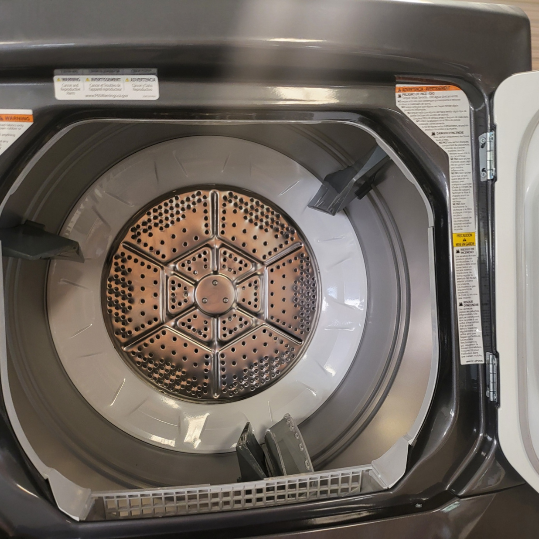 GE Spacemaker GUD27ESSMWW 27 Inch Electric Laundry Center with Auto-load Sensing, Cycle Status Lights, Rotary Controls, 11 Wash Cycles, 6 Wash/Rinse Temperatures and 800 RPM