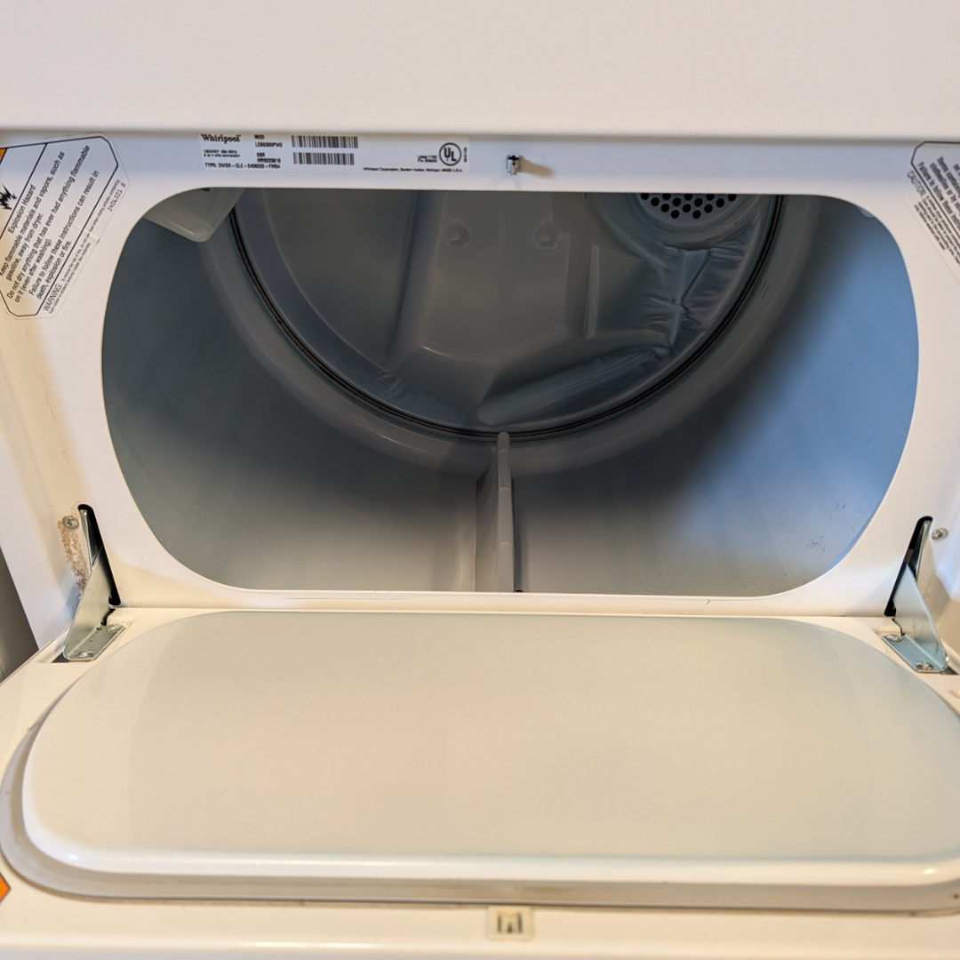 Whirlpool LEB6300PW0 Electric Dryer, Refurbished