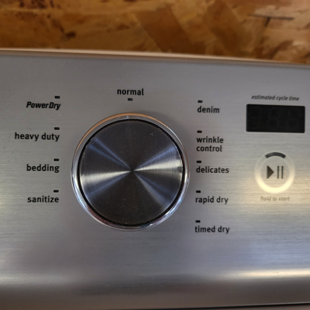 SET: Maytag MVWB835DW 28 Inch Top Load Washer, 5.3 cu. ft. and MEDB835DW 29 Inch Electric Dryer, 8.8 cu. ft., Refurbished