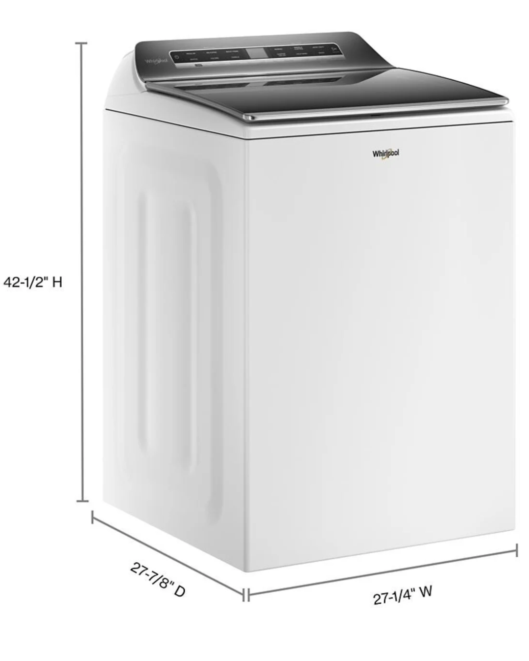 Whirlpool WTW8127LW