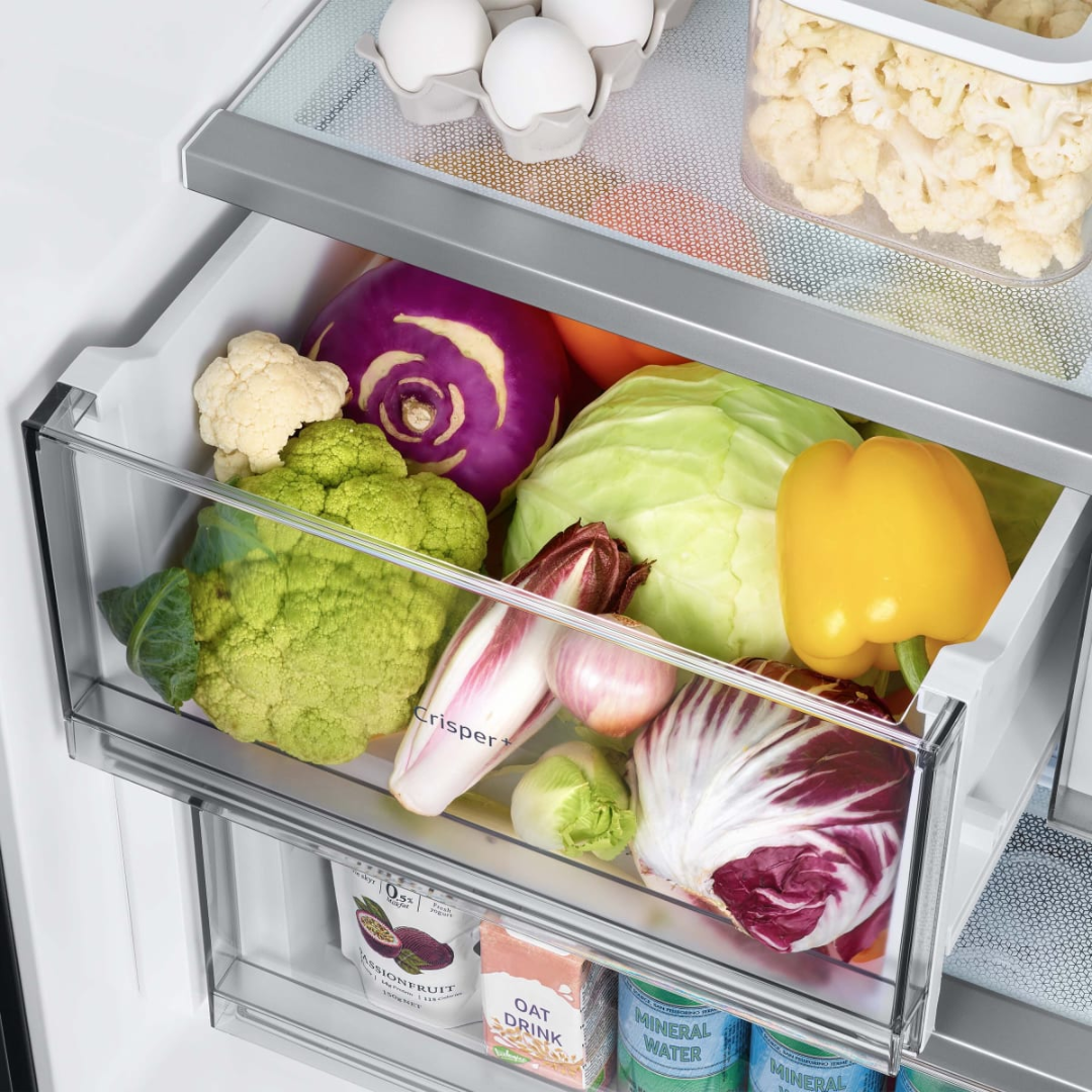 Samsung BESPOKE RF24BB6200QL 36 Inch Counter Depth Smart 3-Door French Door Refrigerator with 24 cu. ft. Total Capacity