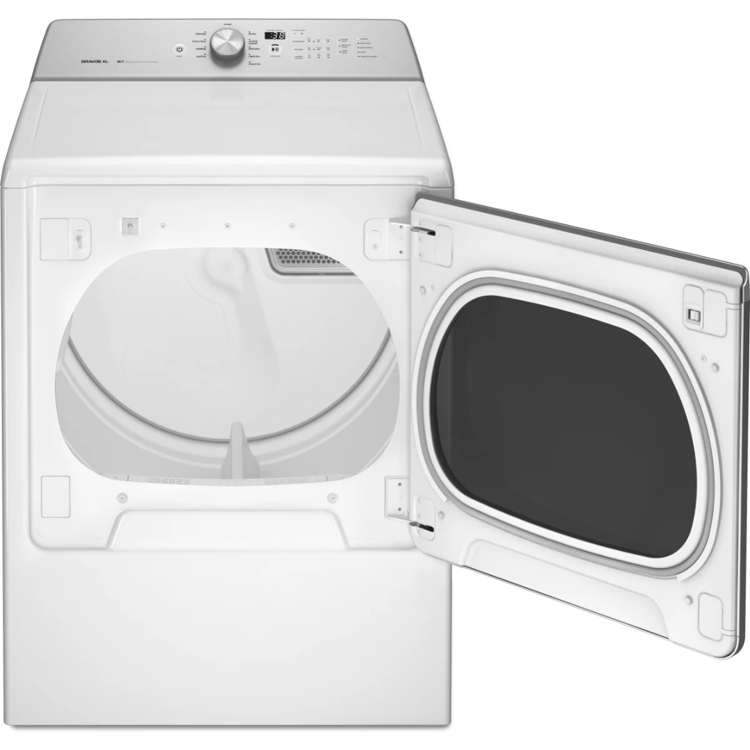 SET: Maytag MVWB835DW 28 Inch Top Load Washer, 5.3 cu. ft. and MEDB835DW 29 Inch Electric Dryer, 8.8 cu. ft., Refurbished
