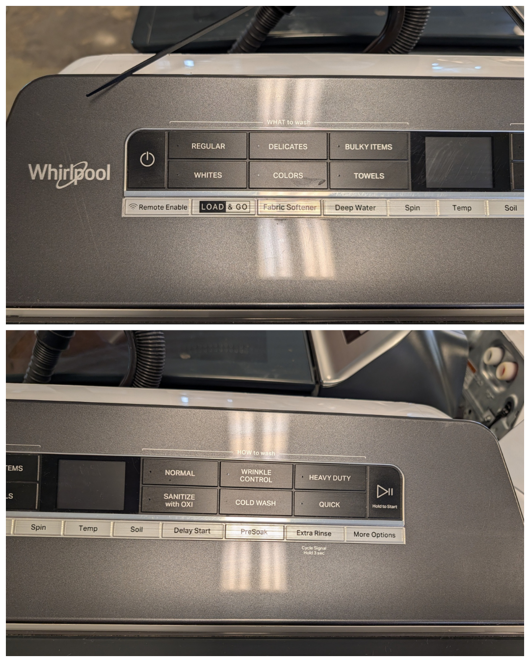 Whirlpool Set WTW8127LW & WED8127LW1, Refurbished
