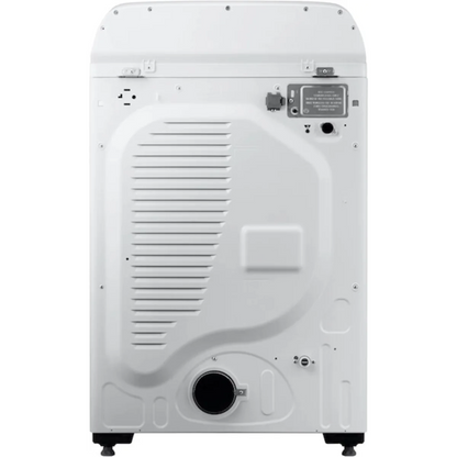 Samsung DVE50R5200W 27 Inch Electric Dryer with 7.4 Cu. Ft. Capacity, 10 Dry Cycles, Smart Care, Sensor Dry, Quick Dry, Sanitize, Wrinkle Prevent, and Child Lock: White, Refurbished