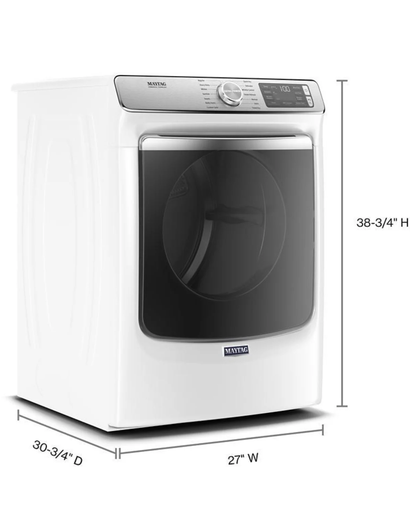 Set: Maytag MHW8630HW & MED8630HW, Refurbished