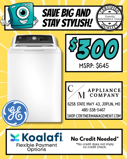 GE GTW585BSVWS, Refurbished