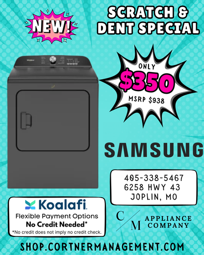 Whirlpool WED6150PB