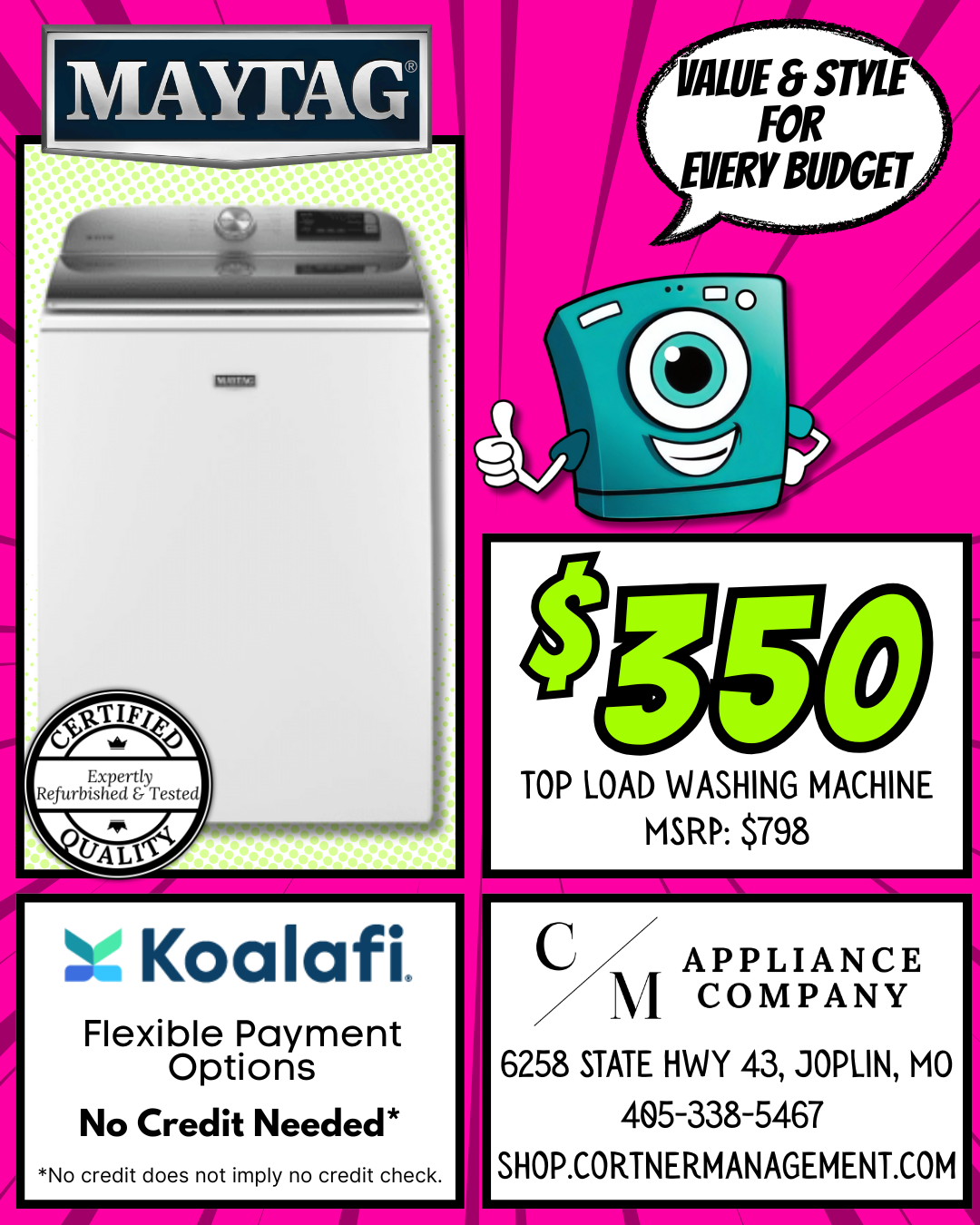 Maytag MVW6230HW