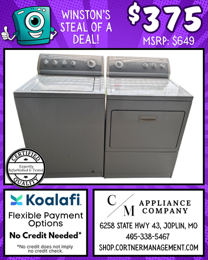 Kenmore 700 Series Set: 110.29422801 & 110.68732700, Refurbished