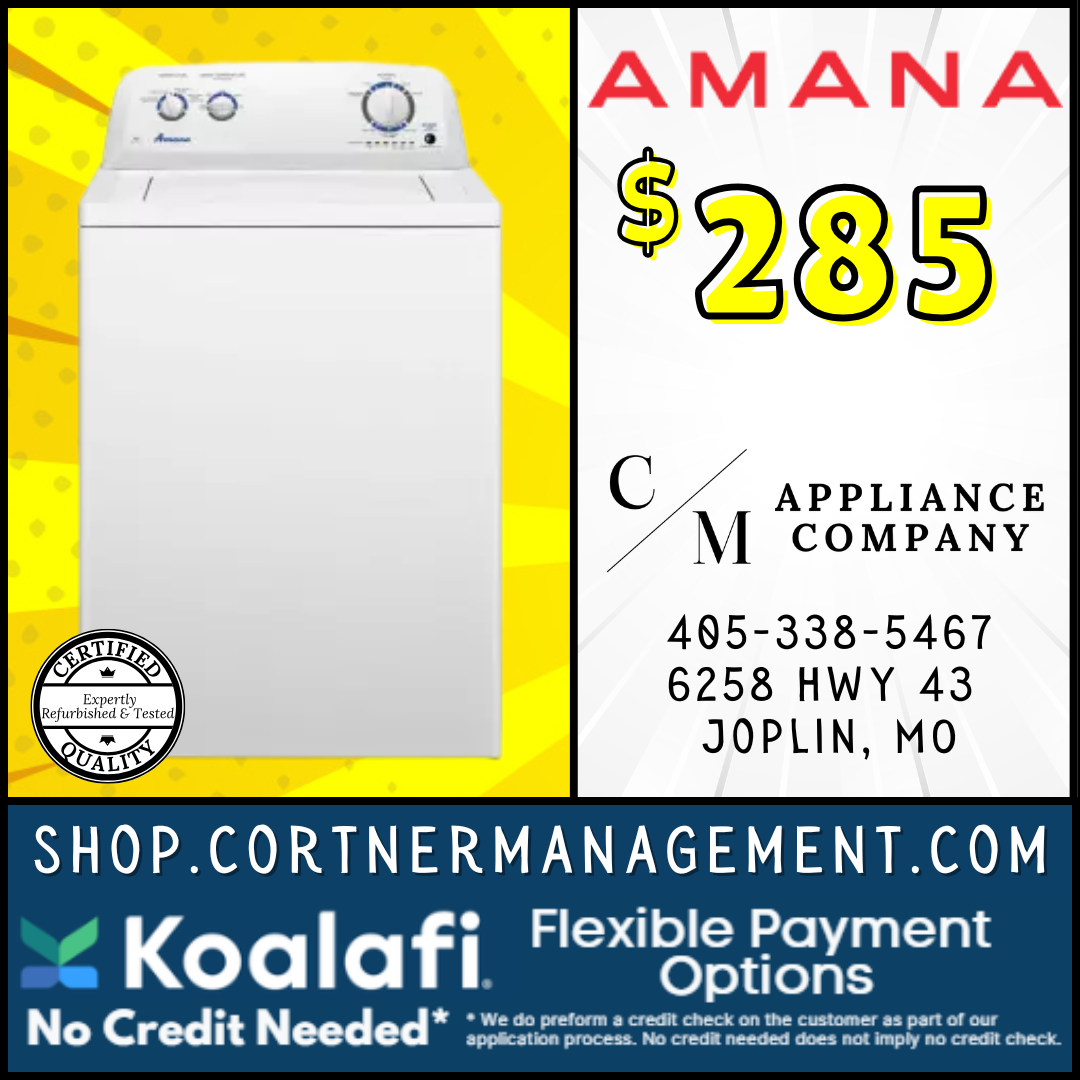 Amana Washing Machine NTW4516FW3