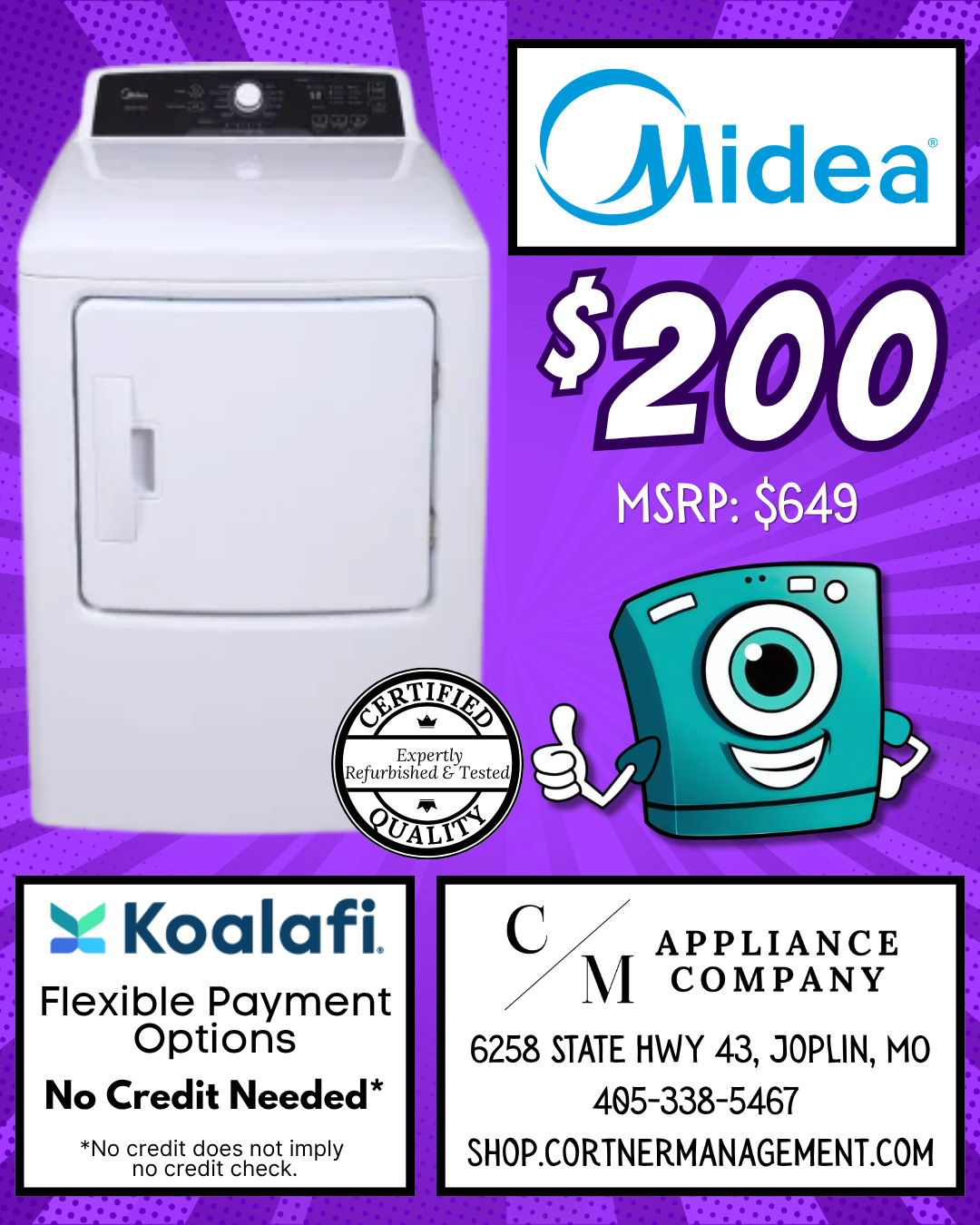 Midea MLE41N1AWW