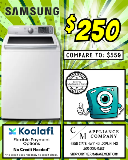 Samsung WA45H7000AW, Refurbished