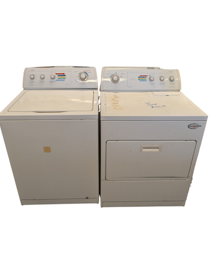 Whirlpool Set LSQ8000LQ & LEQ8000JQ, As-Is