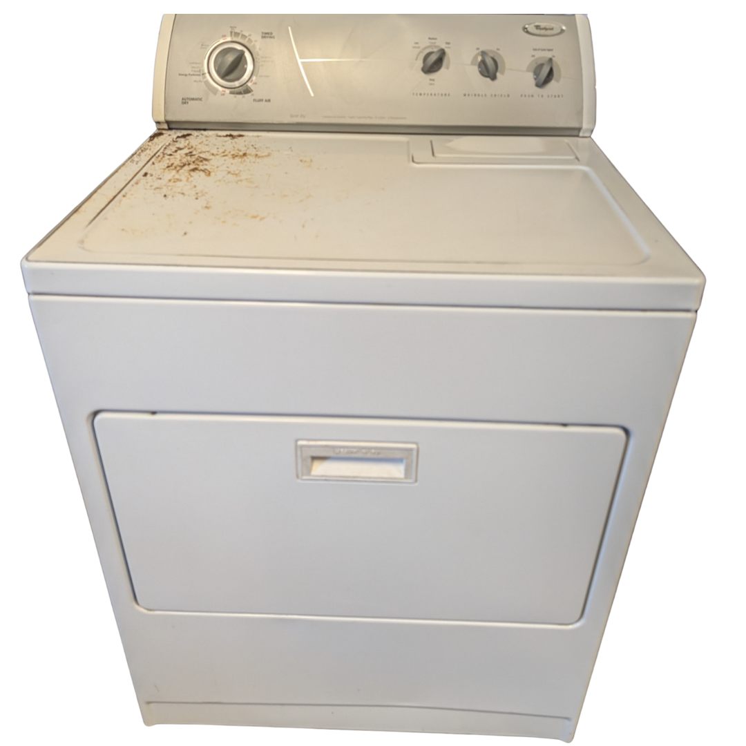 Whirlpool LEB6300PW0 Electric Dryer, Refurbished
