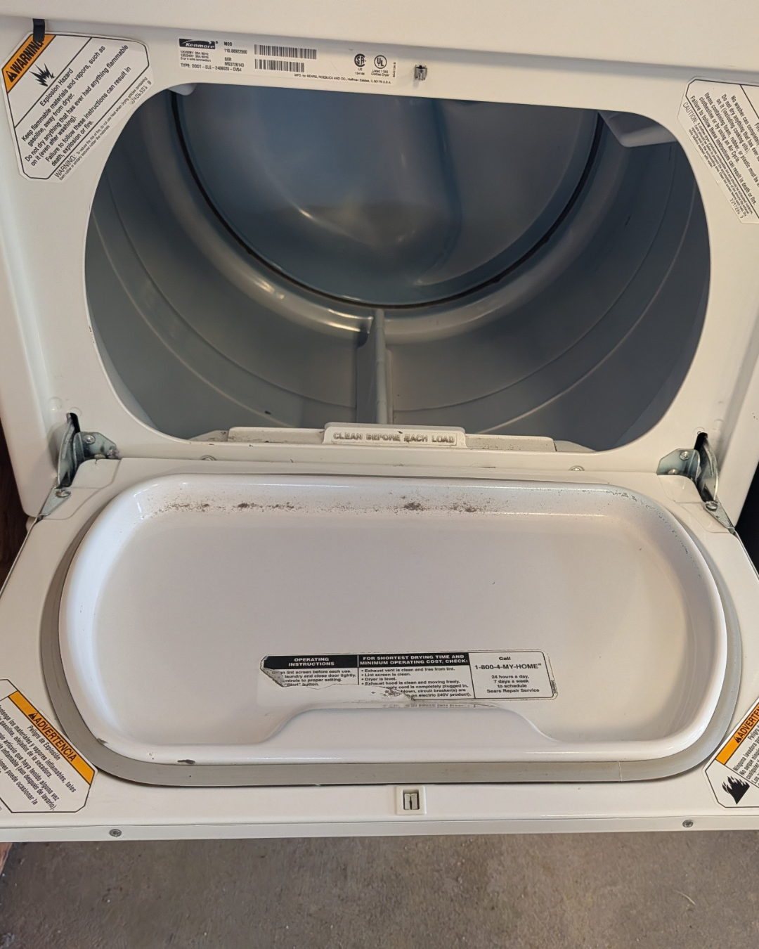 Kenmore 110.66922500, Refurbished