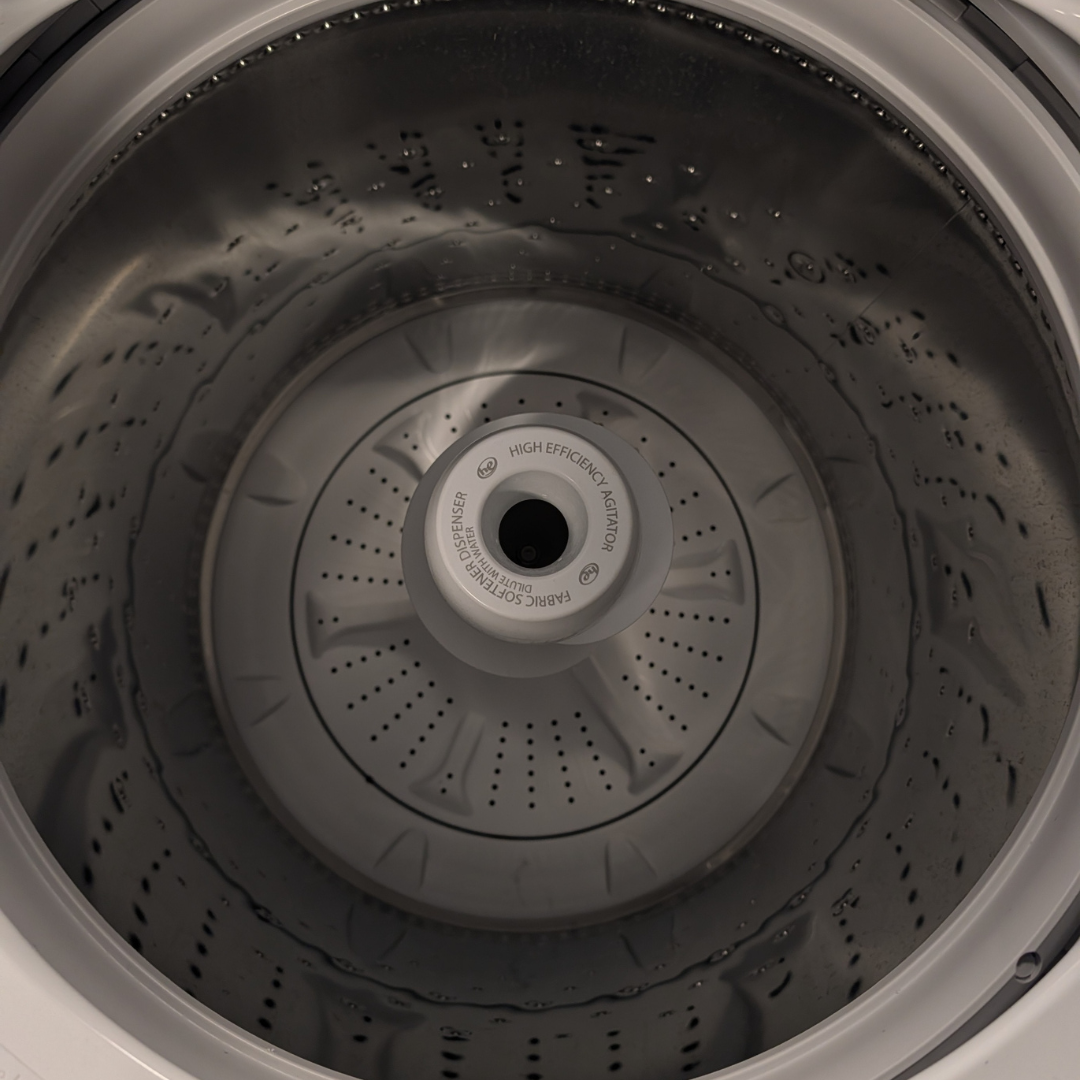 SET: Amana NTW4519JW Washer & NED4655EW Dryer, Refurbished