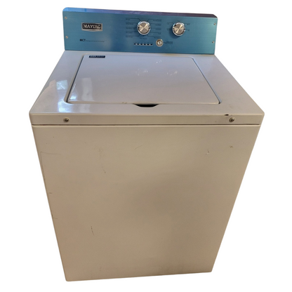 Maytag Heritage Series MVWP475EW 28 Inch 3.6 cu. ft. Top Load Washer with 11 Wash Cycles, 800 RPM, PowerWash Cycle3, Wrinkle Control, Deep Water Wash Cycle, Detergent Dispenser, Automatic Load Size Sensing Technology