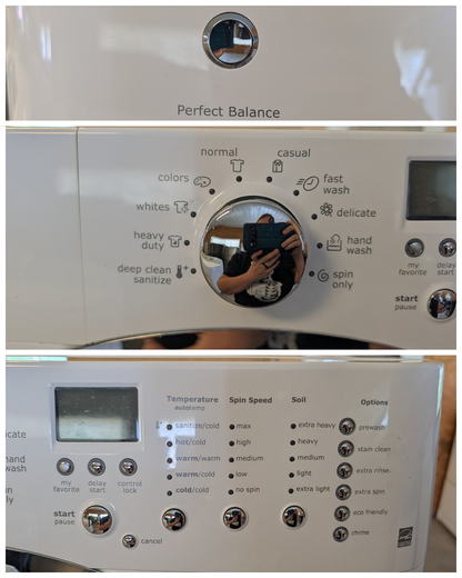 Electrolux IQ-Touch Series EIFLW55HIW, Refurbished