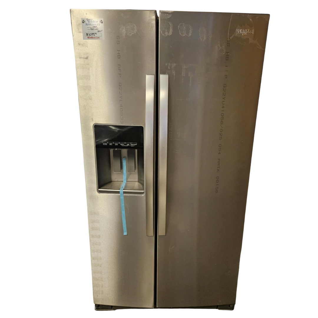 Whirlpool WRS588FIHZ 36-inch Wide Side-by-Side Refrigerator - 28 cu. ft.