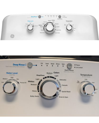 GE Set: GTW325ASWWW & GXT33EASKWW