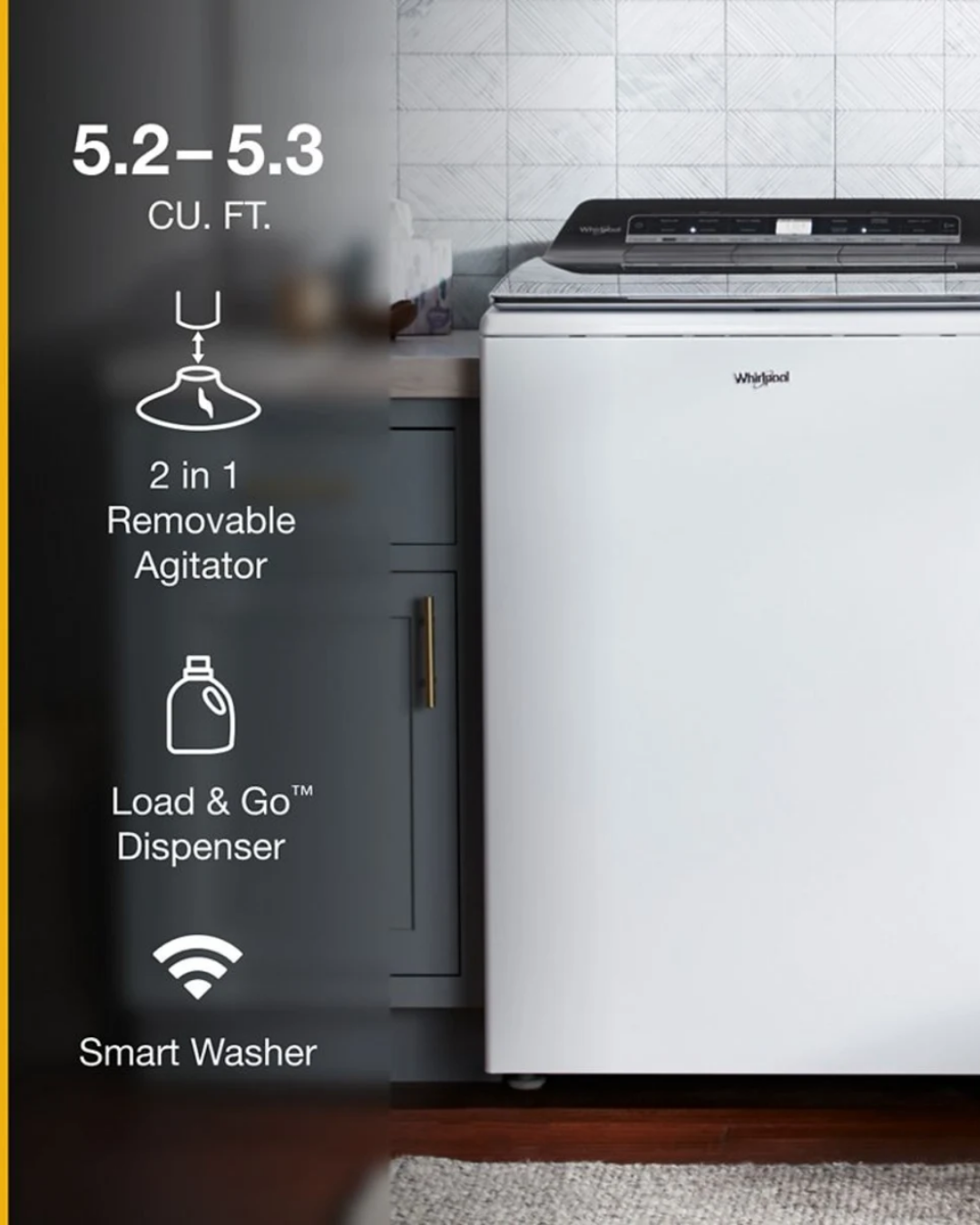 Whirlpool Set WTW8127LW & WED8127LW1, Refurbished