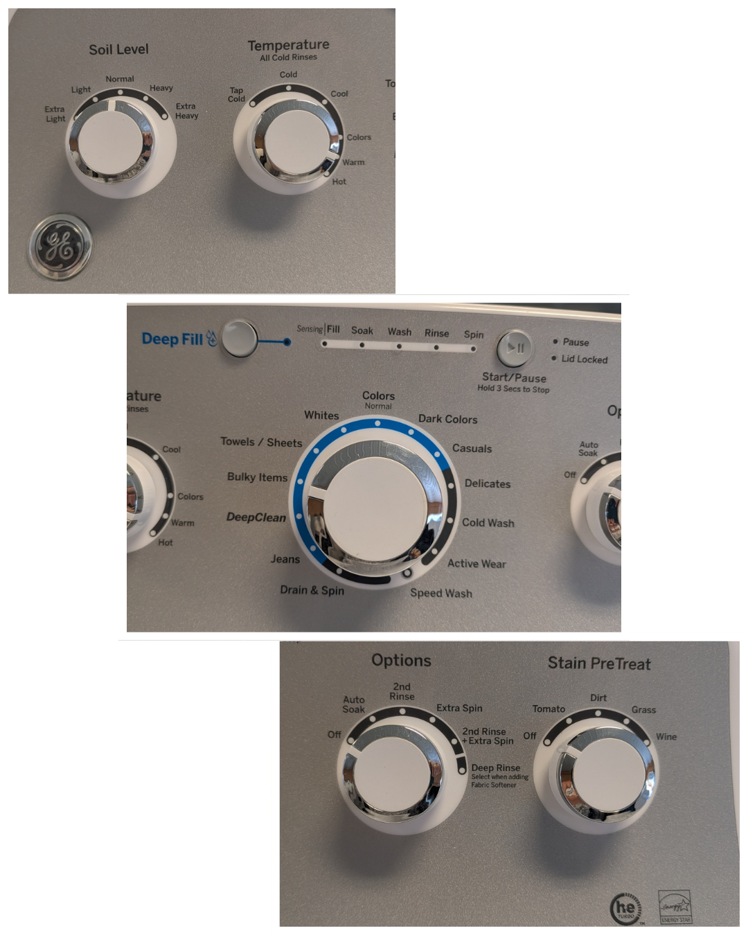 GE GTW485ASW0W, Refurbished