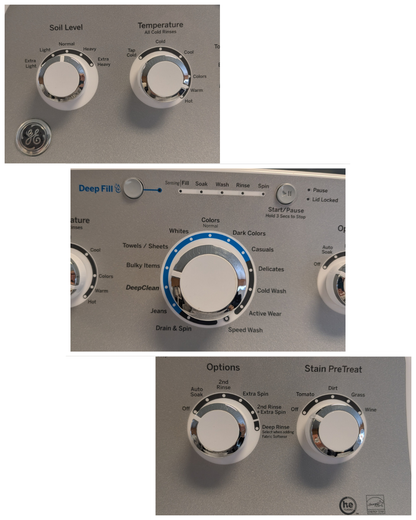 GE GTW485ASW0W, Refurbished