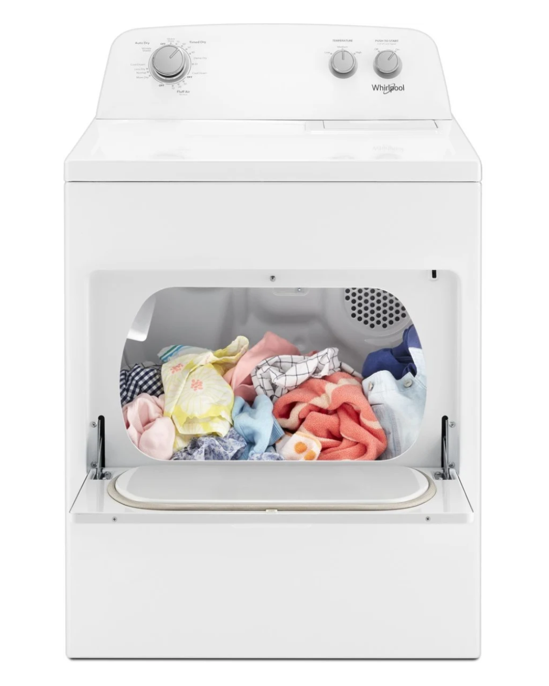 Whirlpool WED4850HW, Tested