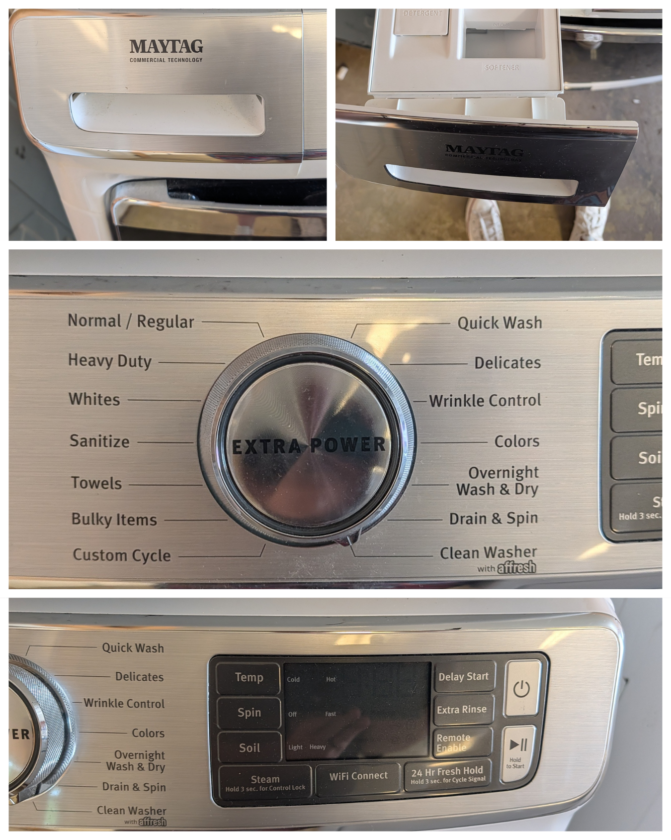 Set: Maytag MHW8630HW & MED8630HW, Refurbished