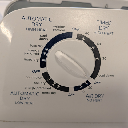 SET: Amana NTW4519JW Washer & NED4655EW Dryer, Refurbished