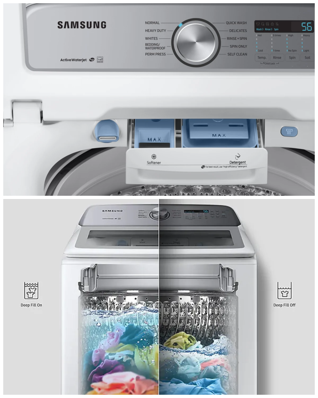 Samsung WA50R5200AW, Refurbished
