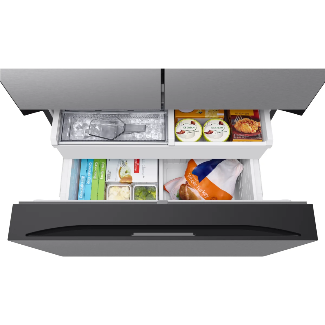 Samsung BESPOKE RF24BB6200QL 36 Inch Counter Depth Smart 3-Door French Door Refrigerator with 24 cu. ft. Total Capacity
