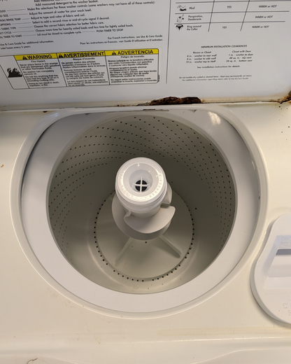 Whirlpool Set LSQ8000LQ & LEQ8000JQ, As-Is