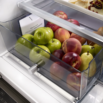 KitchenAid KRMF706ESS 36 Inch Freestanding 5-Door French Door Refrigerator with 25.8 cu. ft.