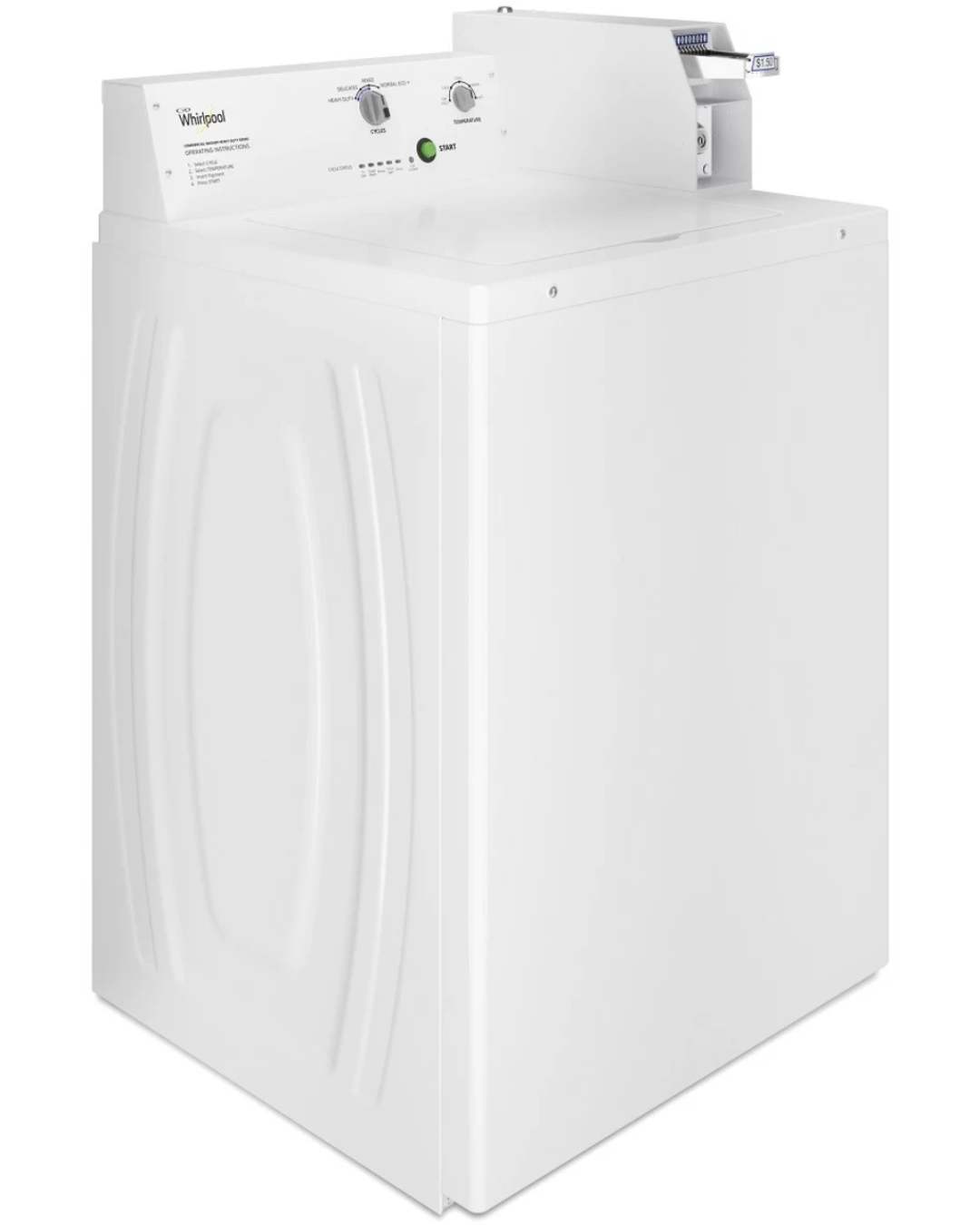 Whirlpool Commercial Laundry CAE2745FQ, As-Is