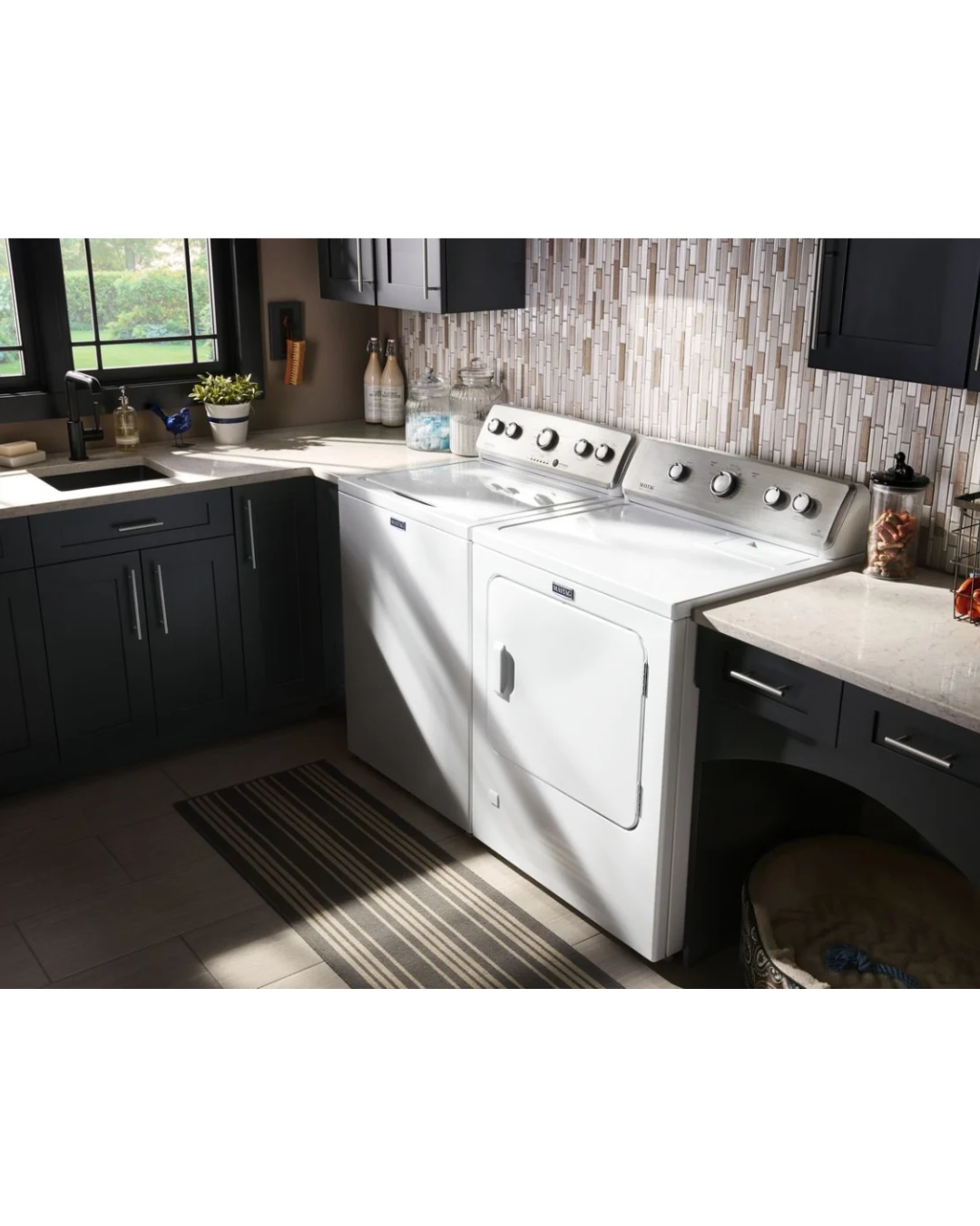 Set: Maytag MVWC565FW2 Washer & MEDC465HW0 Dryer