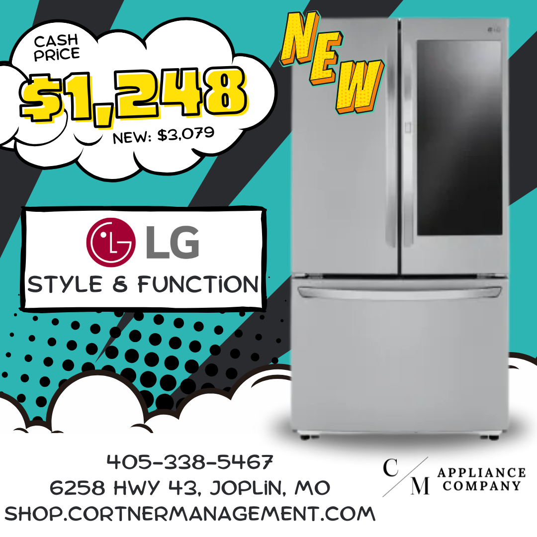 LG LFCS27596S 3-Door Refrigerator | 27 cu. ft. Capacity