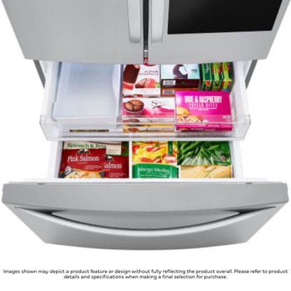 LG LFCS27596S 3-Door Refrigerator | 27 cu. ft. Capacity