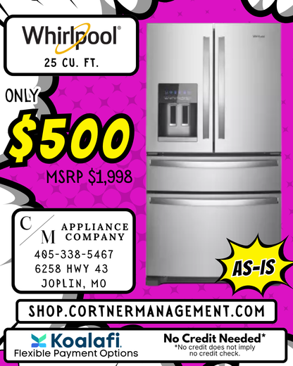 Whirlpool WRX735SDHZ, As-Is