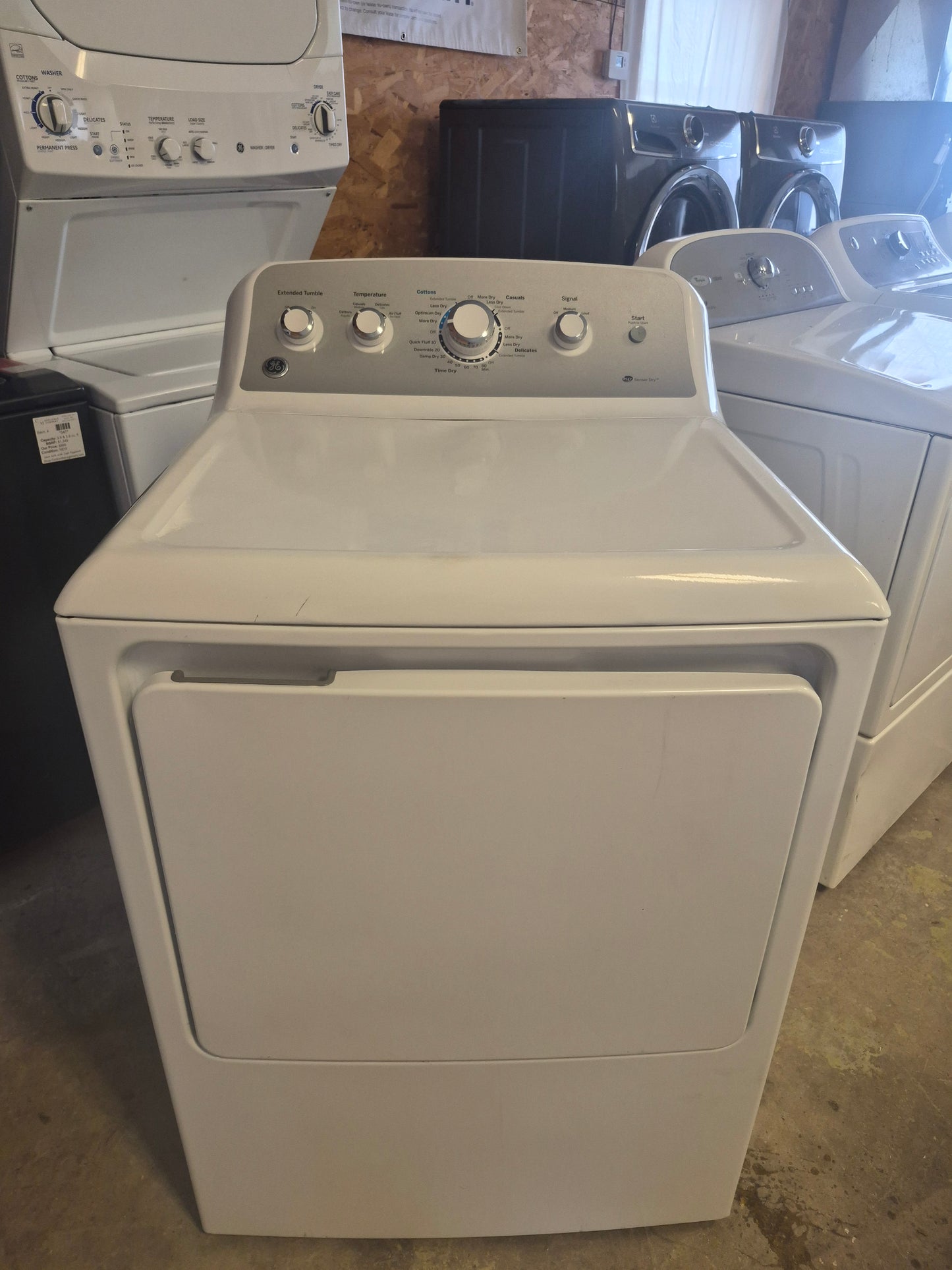 GE Electric Dryer (GTD45EASJ2WS)