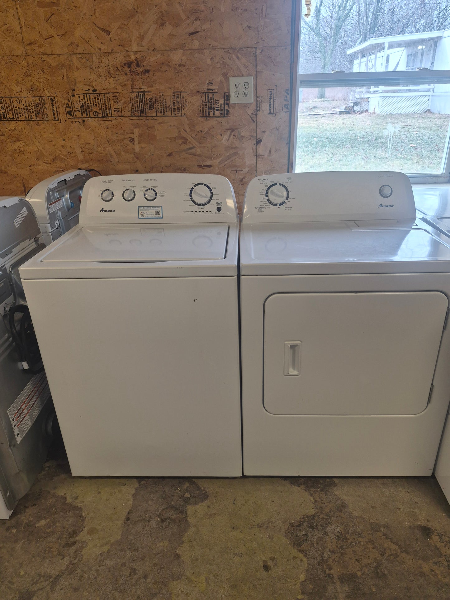 Amana Washer and Dryer
